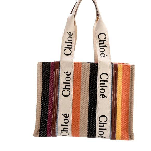 Chloe Handbags - Chloe Canvas Woody Handbag